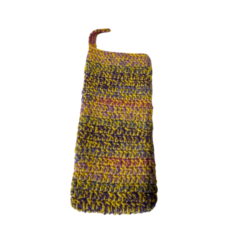 Handmade yarn loofahs 🧶