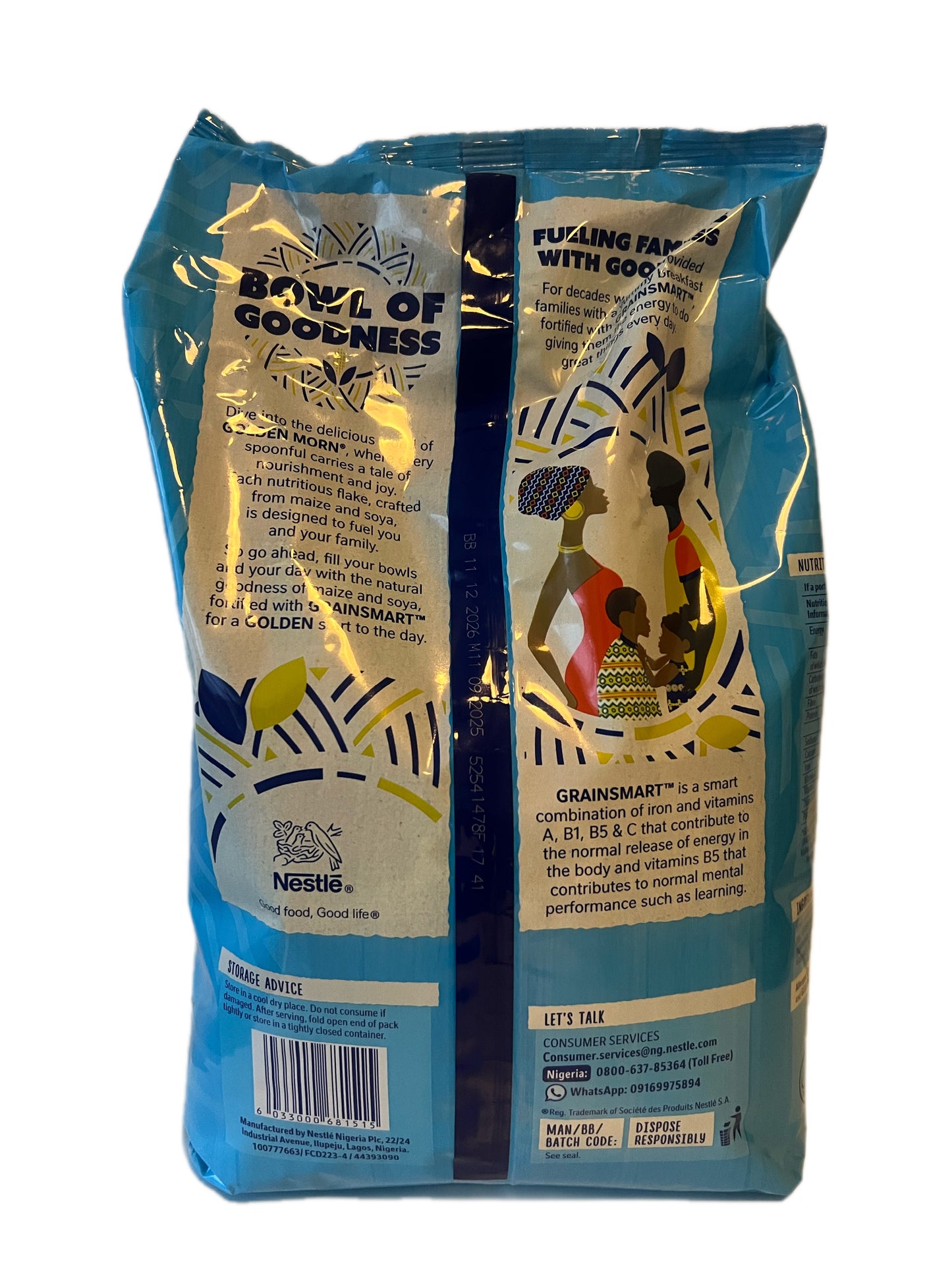 Golden Morn – Majs- og sojaprotein (900 g)