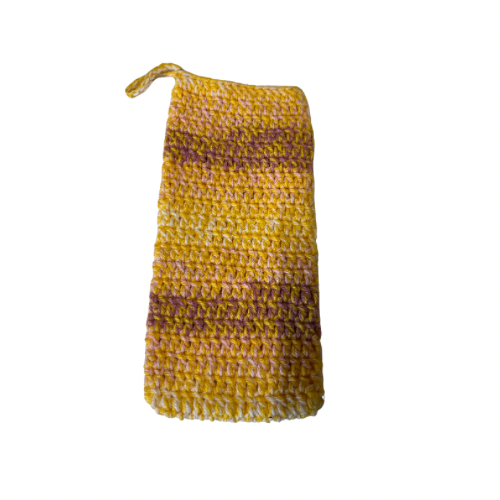 Handmade yarn loofahs 🧶
