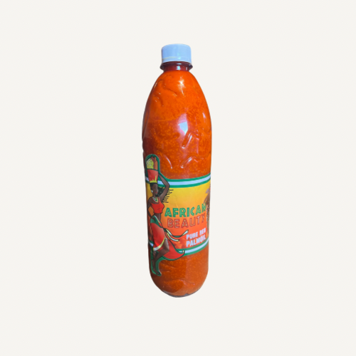 African Beauty Ren Rød Palmeolie 500 ml