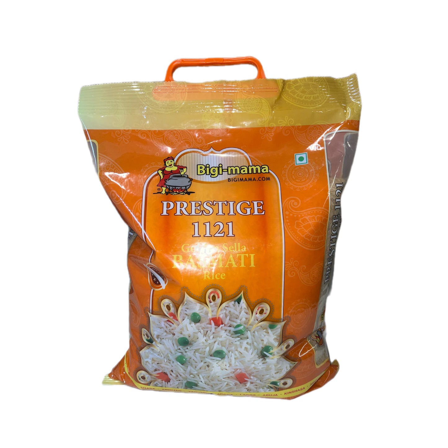 Bigi – Mama Prestige 1121 Golden Sella Basmati Ris – 4,54 kg