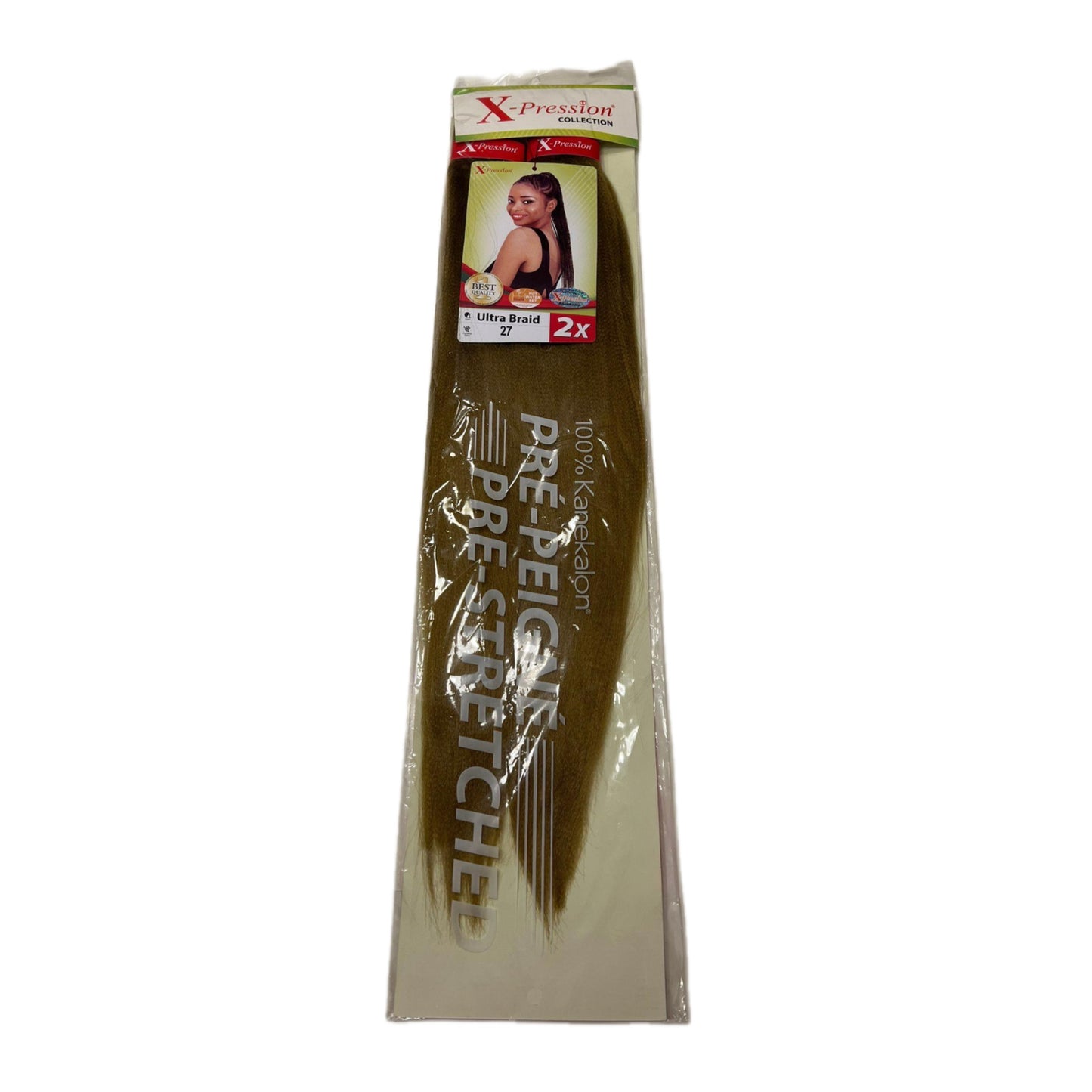 Ultra braid colour 27 pre-stretch