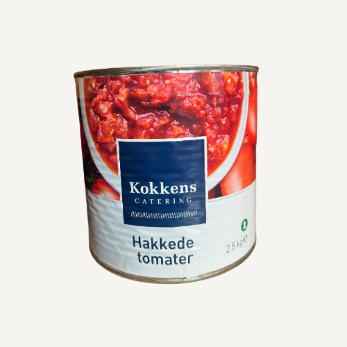 Hakkede tomater 2,5kg