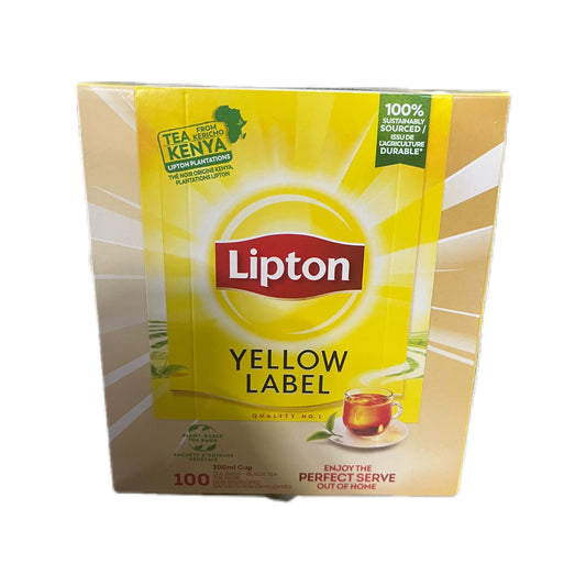 Tea Lipton Yellow Label 100pcs
