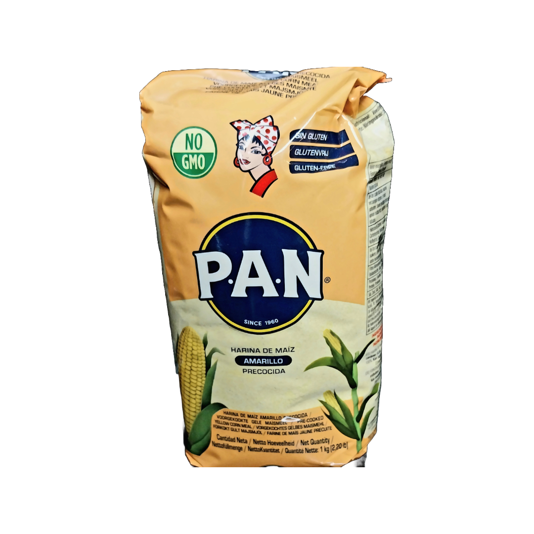 Pan Yellow Maisflour - Orange Pack 1 kg.