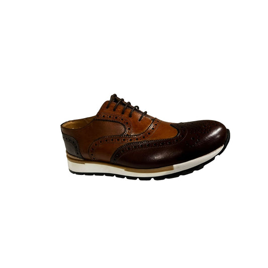 Brown with dark brown front size 42