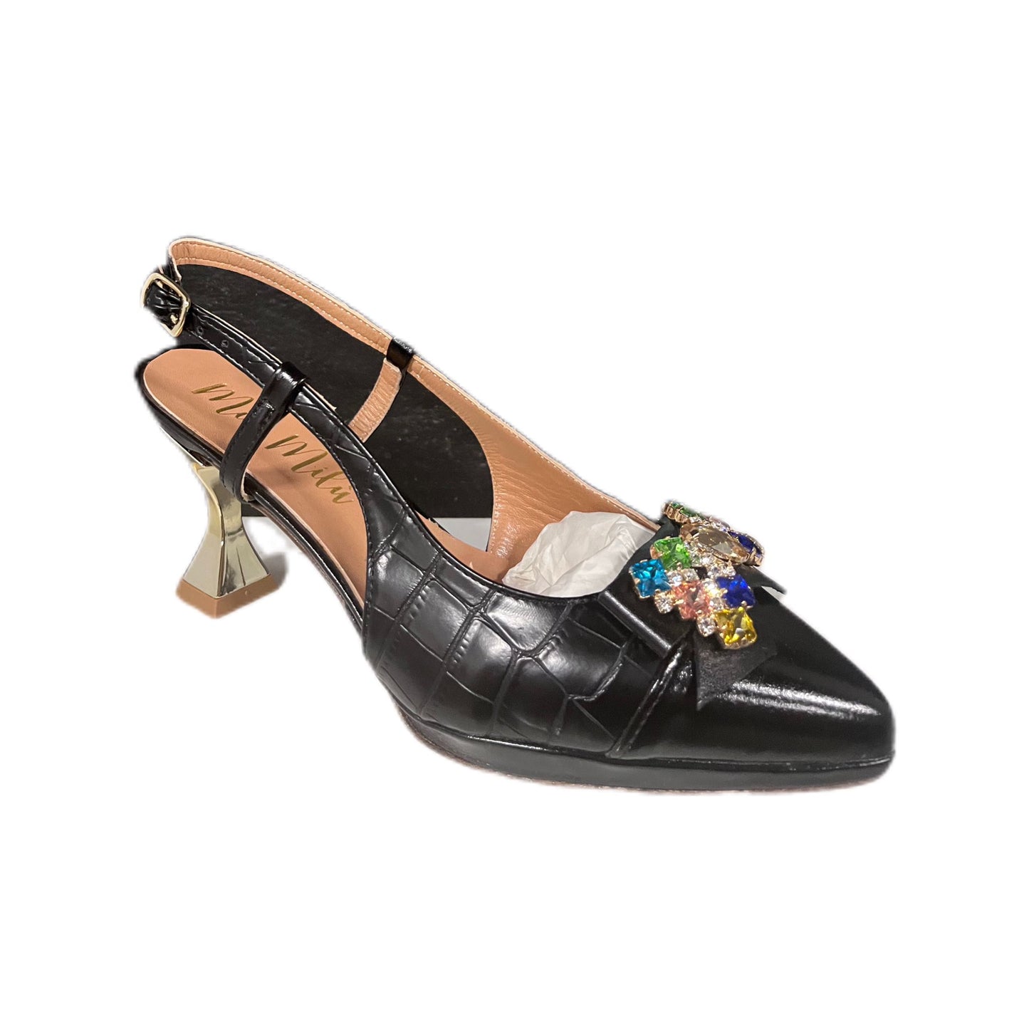 lady close front open back size 39