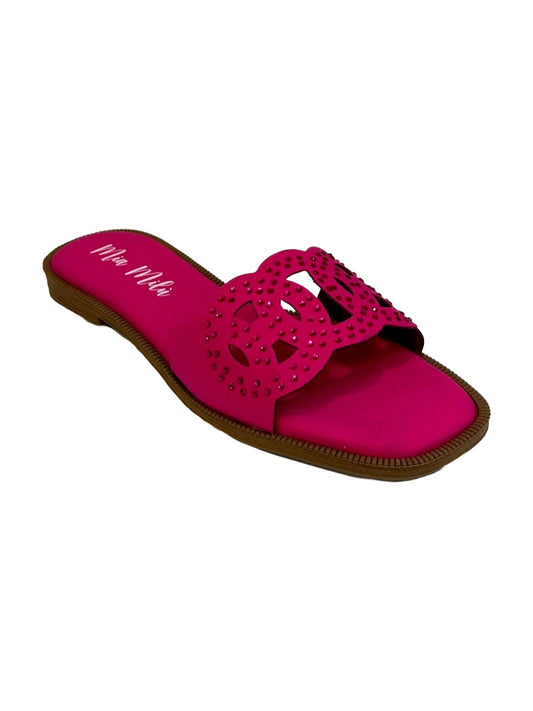 milu pink slippers